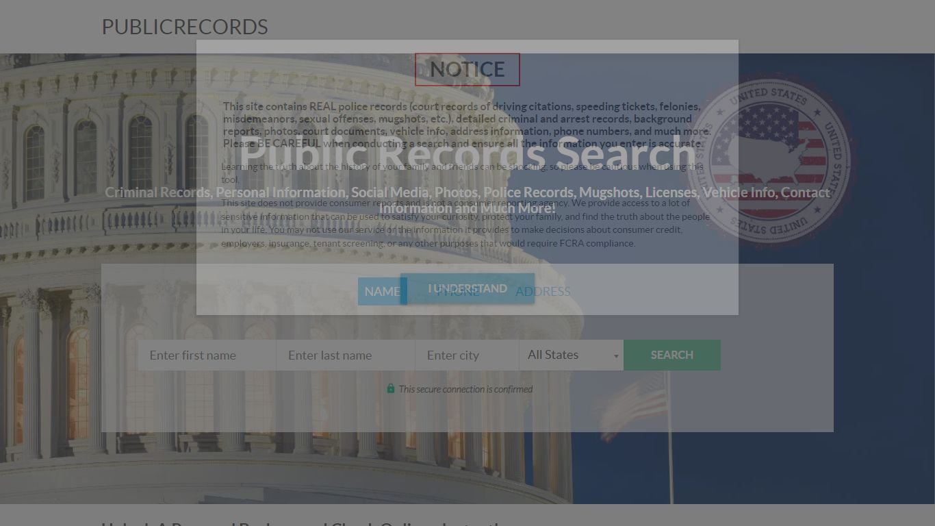 Public Records - Run Background Checks Online With an Advanced ...
